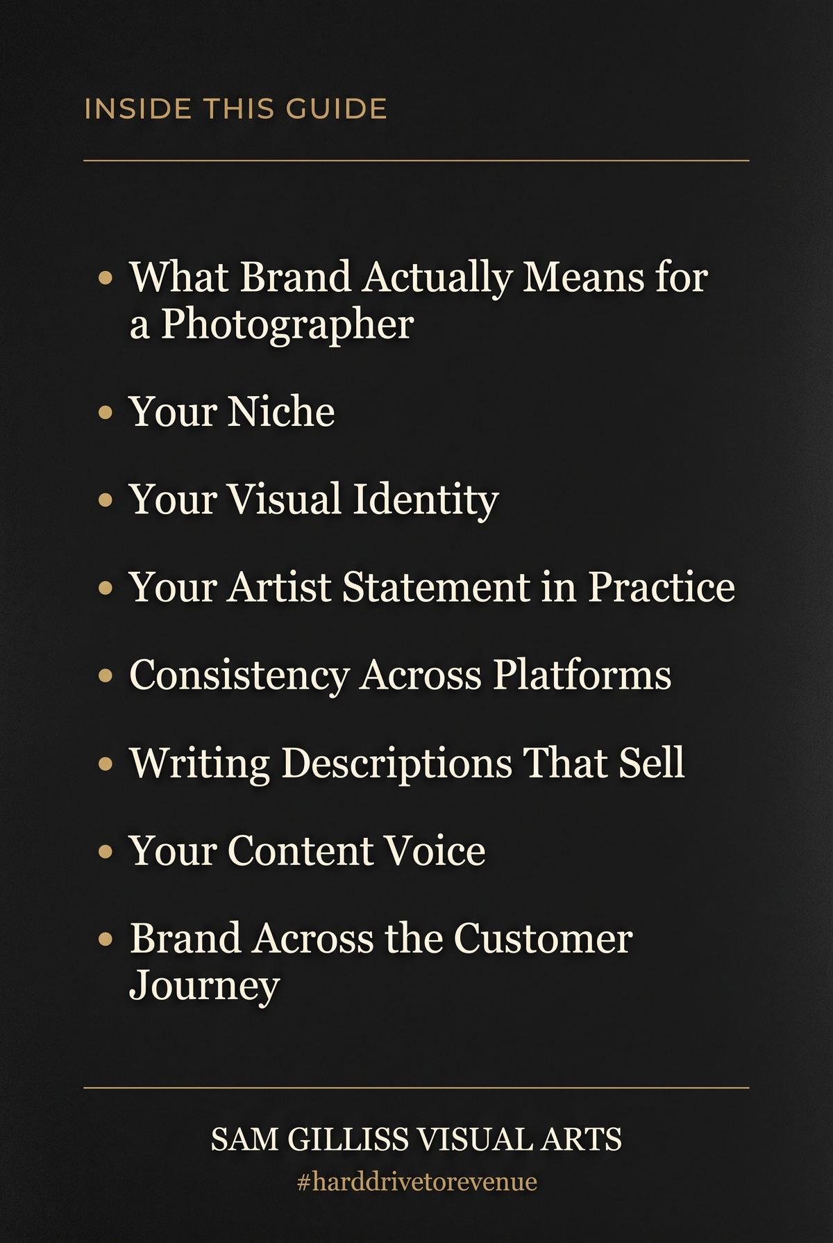 Guide 02 - Building Your Brand as a Photographer