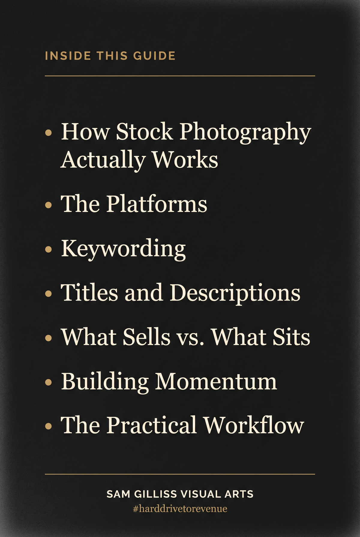 Guide 03 - Stock Photography Unlocked