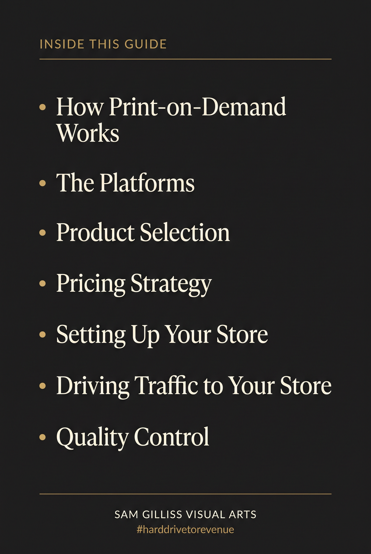 Guide 04 - Print-on-Demand Done Right